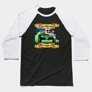 4x4 truck US Flag to men Baseball T-Shirt